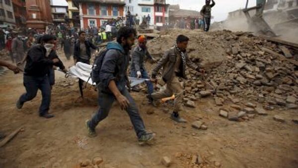 Ciudad destruida: Katmandú tras el terremoto - Sputnik Mundo