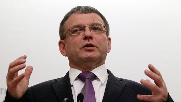 Lubomir Zaoralek, ministro de Asuntos Exteriores de la República Checa - Sputnik Mundo