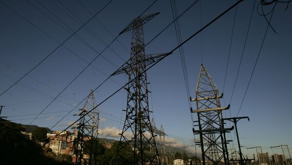 Estación eléctrica en Caracas, Venezuela - Sputnik Mundo