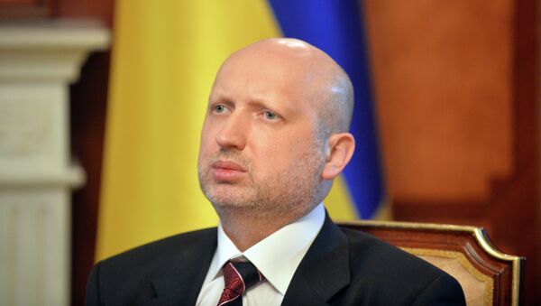 Alexandr Turchínov, secretario del Consejo de Seguridad Nacional y Defensa de Ucrania - Sputnik Mundo