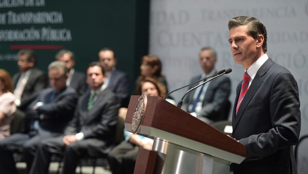 Presidente de México Enrique Peña Nieto promulga la Ley General de Transparencia en México - Sputnik Mundo