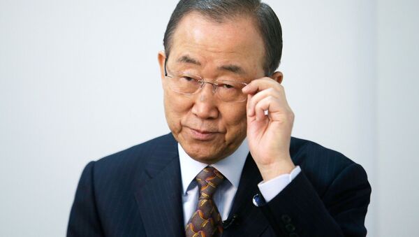 Ban Ki-moon, secretario general de la ONU - Sputnik Mundo