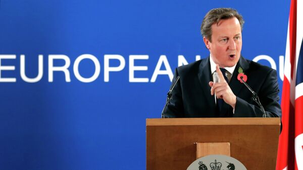 David Cameron, primer ministro de Reino Unido - Sputnik Mundo