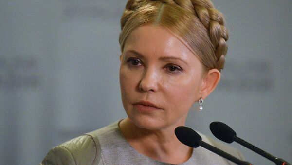 Yulia Timoshenko, líder del partido Batkívschina y ex primer ministra de Ucrania - Sputnik Mundo
