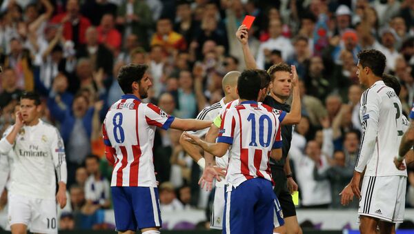 Partido entre Real Madrid y Atletico Madrid en La Liga - Sputnik Mundo