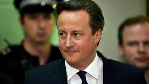 Davia Cameron, primer ministro en ejercicio del Reino Unido y líder del Partido Conservador - Sputnik Mundo
