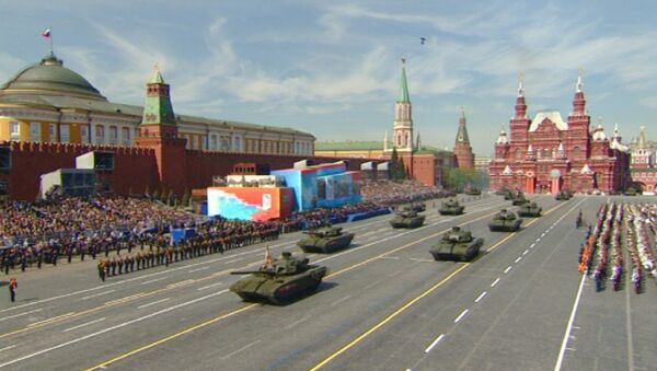 Desfile militar en la Plaza Roja de Moscú - Sputnik Mundo