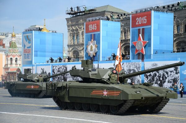 Военный парад в ознаменование 70-летия Победы в Великой Отечественной войне 1941-1945 годов - Sputnik Mundo