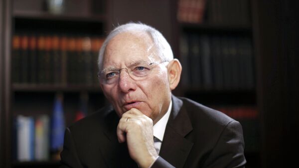 Wolfgang Schäuble, ministro de Finanzas de Alemania - Sputnik Mundo