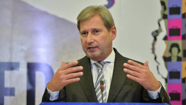 Johannes Hahn, comisario europeo de Política Regional - Sputnik Mundo
