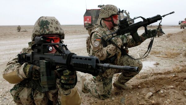 Militares alemanes en Afganistán - Sputnik Mundo