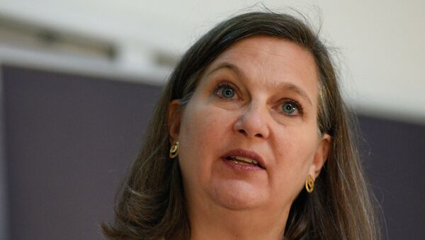 Victoria Nuland, subsecretaria de Estado de EEUU para Europa y Eurasia - Sputnik Mundo