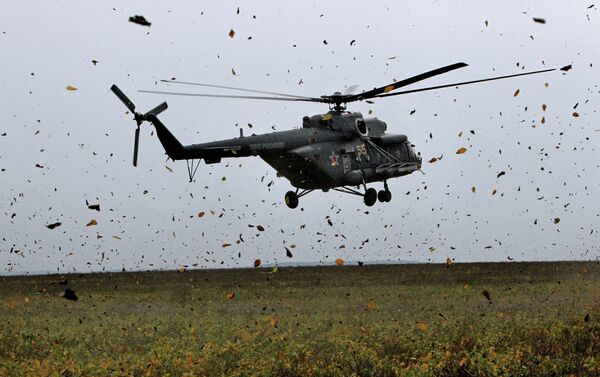 Helicóptero de transporte y combate Mi-8AMTSh - Sputnik Mundo