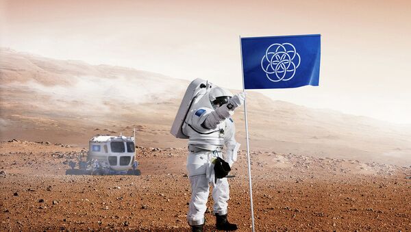 Bandera del planeta Tierra - Sputnik Mundo