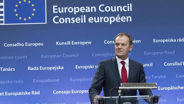 Presidente del Consejo Europeo, Donald Tusk - Sputnik Mundo