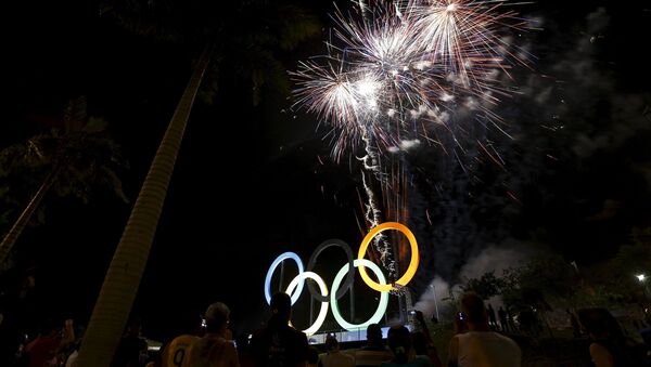 Los anillos olímpicos de Río 2016 - Sputnik Mundo