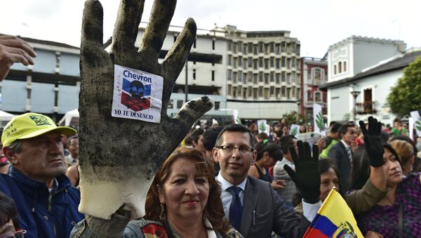El caso ‘Chevron’ en Ecuador muestra la impunidad que tienen las transnacionales - Sputnik Mundo