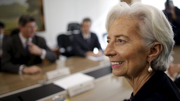Christine Lagarde, directora gerente del FMI - Sputnik Mundo