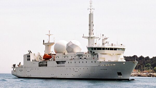 El navío de inteligencia francés Dupuy de Lome - Sputnik Mundo