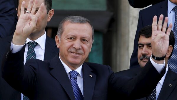 Recep Tayyip Erdogan,presidente de Turquía - Sputnik Mundo