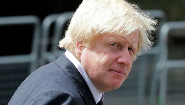 Boris Johnson, ministro de asuntos exteriores del Reino Unido - Sputnik Mundo