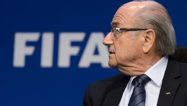 Joseph Blatter, presidente suspendido de la FIFA - Sputnik Mundo