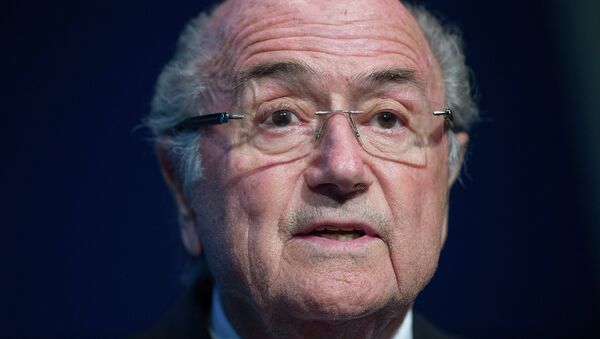 Joseph Blatter, expresidente de la FIFA - Sputnik Mundo