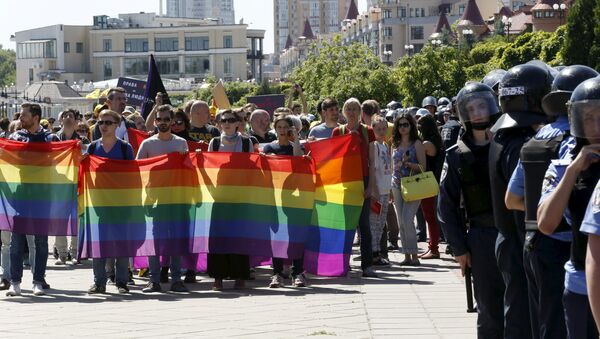 Marcha gay en Kiev - Sputnik Mundo