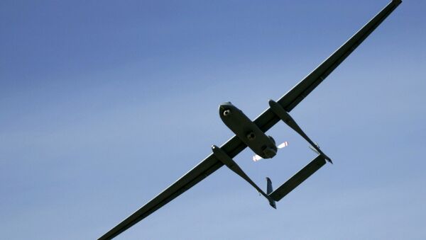 Dron israelí - Sputnik Mundo