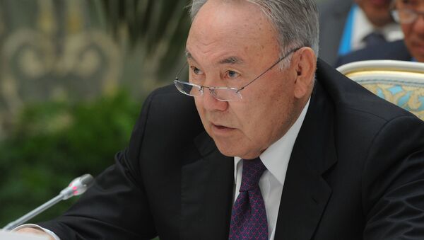 Nursultán Nazarbáyev, presidente de Kazajistán - Sputnik Mundo