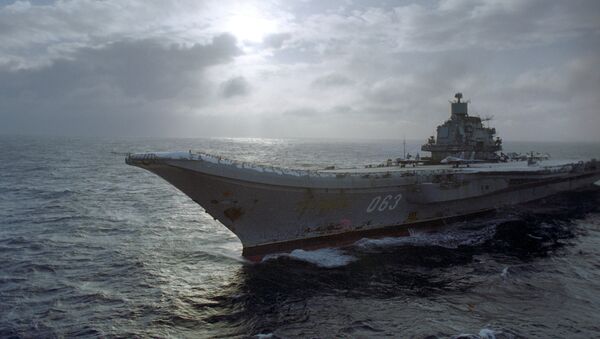 Portaaviones de la Armada de Rusia Almirante Kuznetsov - Sputnik Mundo