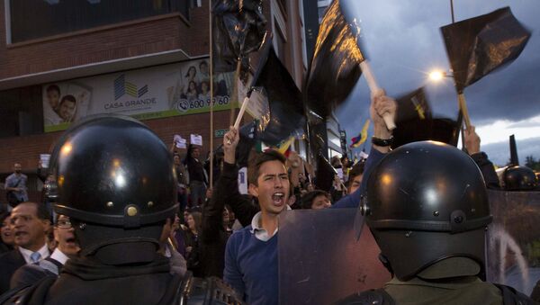 Manifestaciones en Ecuador contra las reformas de Rafael Correa (archivo) - Sputnik Mundo