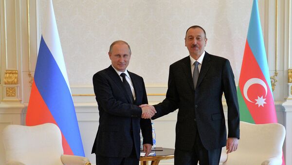 Рабочий визит президента РФ В.Путина в Азербайджан. День второй - Sputnik Mundo