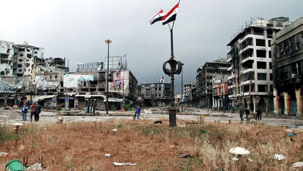 Situación en Homs (archivo) - Sputnik Mundo