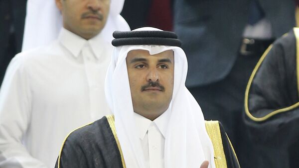 Hamad bin Khalifa Al Thani, emir de Catar - Sputnik Mundo