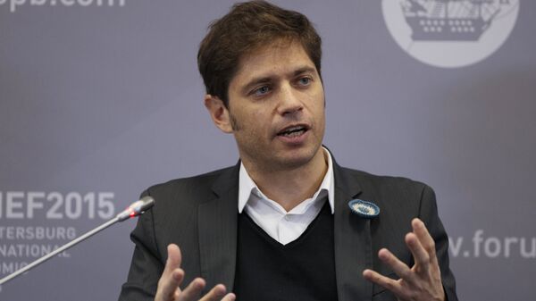 Axel Kicillof, titular de Economía de Argentina - Sputnik Mundo
