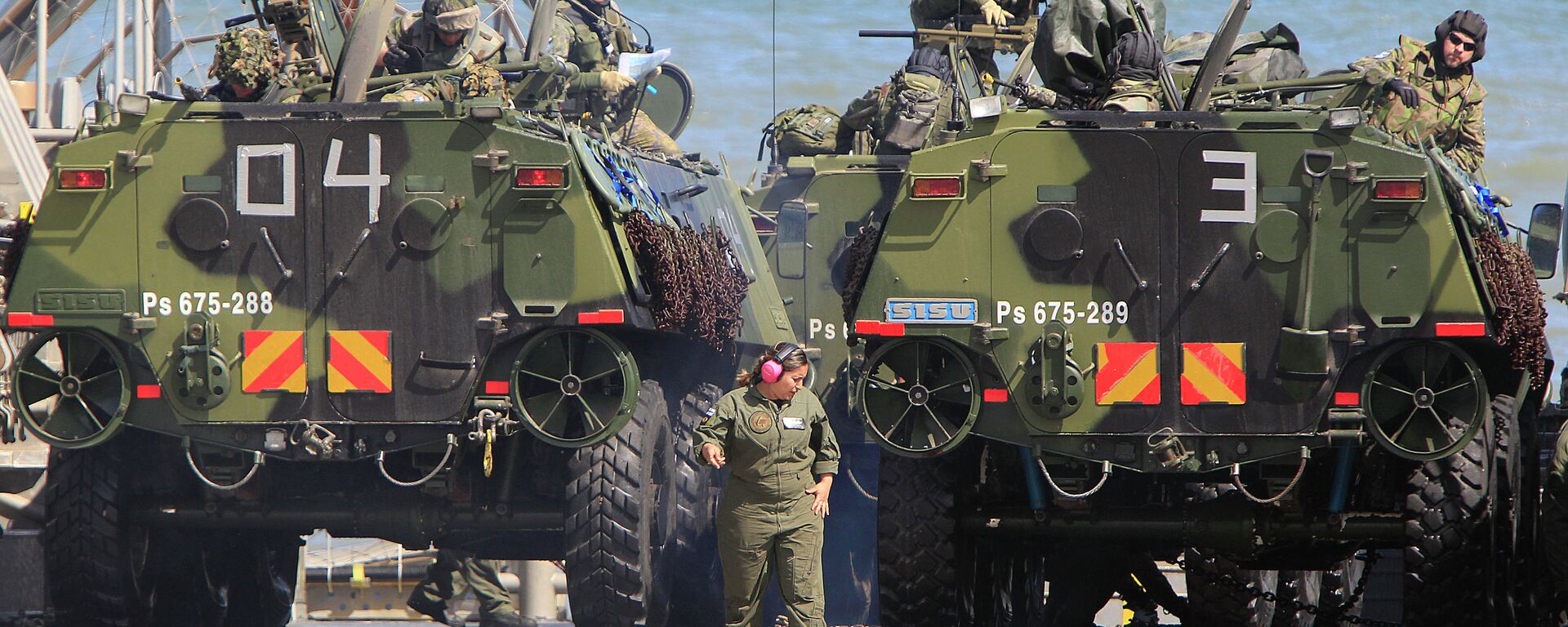 Tropas de la OTAN participan en ejercicios militares en el Mar Báltico, cerca de las fronteras con Rusia. Polonia, 17 de junio de 2015 - Sputnik Mundo, 1920, 24.04.2024