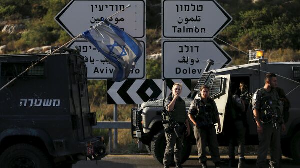Policía de fronteras israelí - Sputnik Mundo