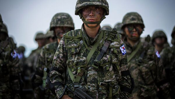 Marines surcoreanos - Sputnik Mundo