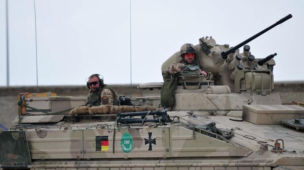 Tanque aleman en Kurduz, Afganistán - Sputnik Mundo