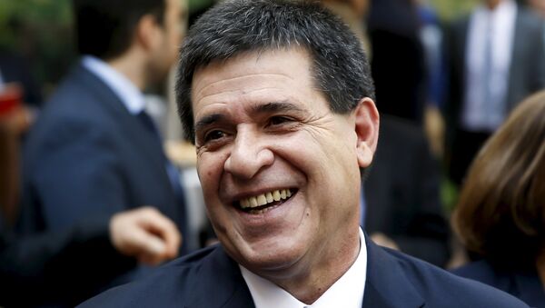 Paraguay's President Horacio Cartes - Sputnik Mundo