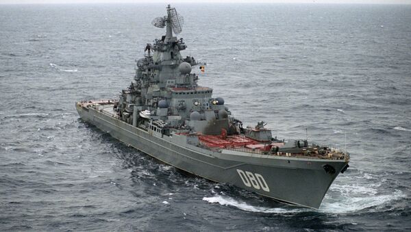 Crucero lanzamisiles ruso Almirante Najímov - Sputnik Mundo