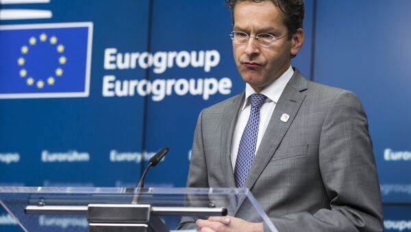 El presidente del Eurogrupo, Jeroen Dijsselbloem (archivo) - Sputnik Mundo