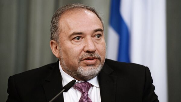 Avigdor Lieberman, ministro israelí de Defensa - Sputnik Mundo