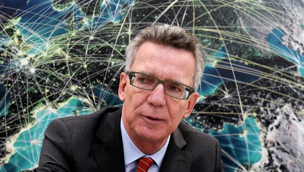 Thomas de Maizière, ministro del Interior de Alemania - Sputnik Mundo
