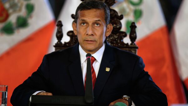 Ollanta Humala, presidente de Perú - Sputnik Mundo