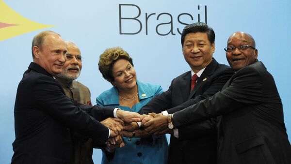 Líderes de los países BRICS (Archivo) - Sputnik Mundo