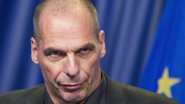 Yanis Varoufakis, Ministro de Finanzas de Grecia, el 27 de junio, 2015 - Sputnik Mundo