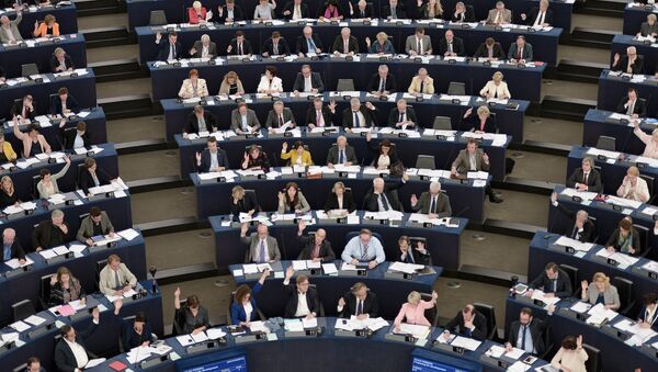 Parlamento Europeo en sesión - Sputnik Mundo
