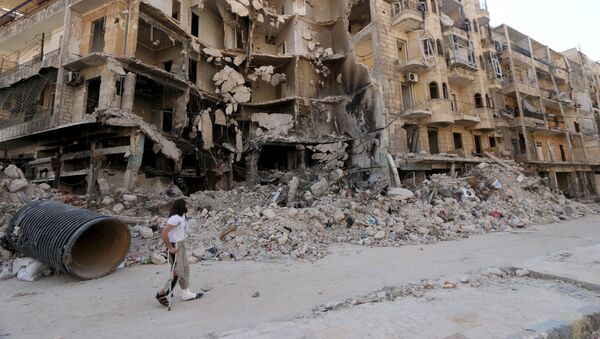 Casa destruida en Siria (Archivo) - Sputnik Mundo